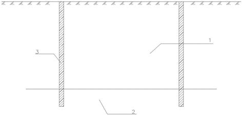 上软下硬富水地层基坑工程围护结构止水方法与流程