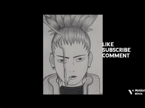 Shikamaru Drawing Anime Drawing For Beginners How To Draw Shikamaru