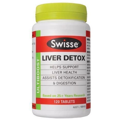 Swisse Ultiboost Liver Detox Tablets