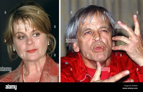 (File) Pola Kinski (left), the daughter of award-winning German actor Klaus Kinski (right) has ...