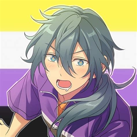 Ensemble Stars Non Binary Icons Niki Shiina Kaoru Hakaze Izumi Sena