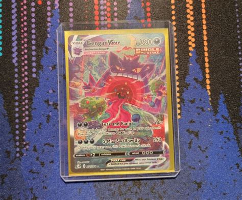 Mavin 2021 Pokemon Fusion Strike Gengar VMAX 271 264 Alt Art Secret Rare