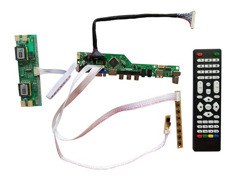 NJYTouch T V56 031 HDMI USB AV VGA ATV PC LCD Controller Board LVDS For