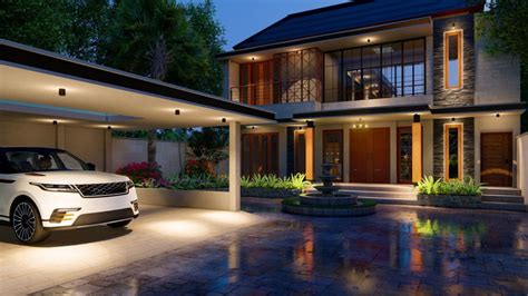 7 Ide Model Garasi Mobil Sederhana Samping Rumah Archify Indonesia