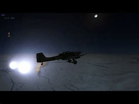 IL 2 Battle Of Stalingrad Alpha Crazy AAA In A Night Mission YouTube