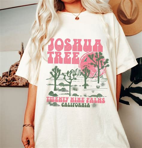 Joshua Tree T Shirt Comfort Colors T Shirt Desert T Shirt Boho T