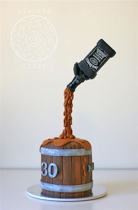 Jack Daniels Decorated Cake By Magdalena S Cakesdecor