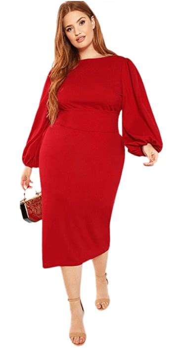 Red 3x Christmas Dress Fits True To Size Very Beautiful On Buy Cheap