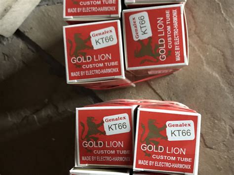 Gold Lion KT 66 Tubes Audiogon