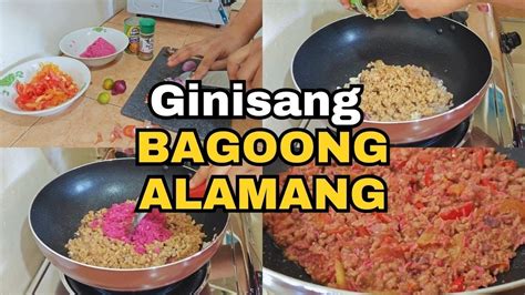 Delicious Ginisang Bagoong Alamang Recipe Filipino Food YouTube