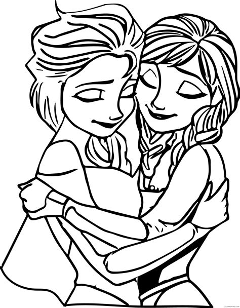 Anna E Elsa 2 Disegni Da Colorare Gratis Disegni Da Colorare E Images