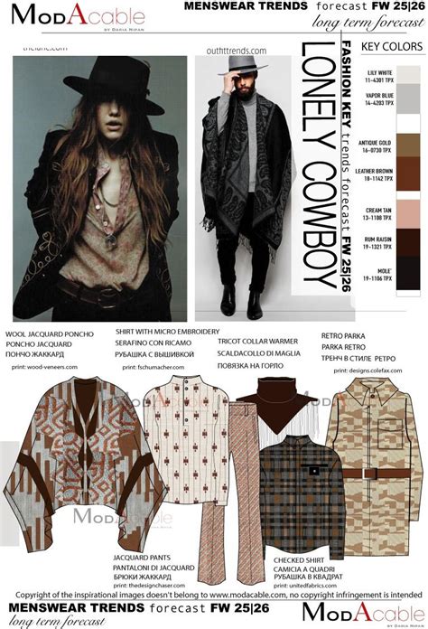 FW 25 26 Trend Lonely Cowboy ModaCable In 2024 Runway Fashion