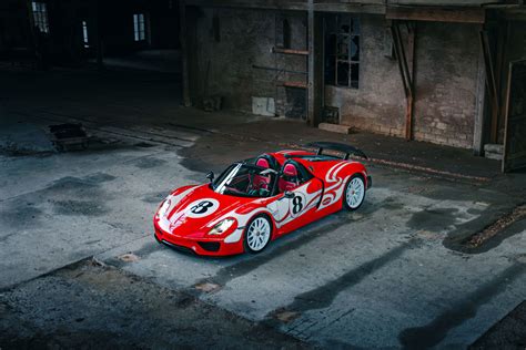 Porsche 918 Spyder Just Like A Da Vinci Masterpiece On Wheels