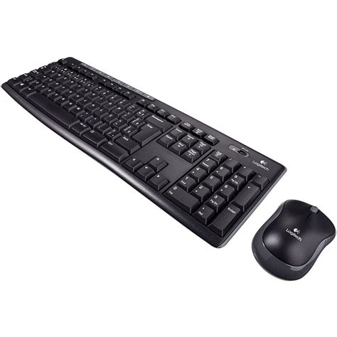 Kit Teclado E Mouse Logitech Sem Fio Mk270