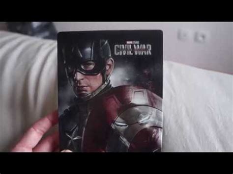 Steelbook Captain America Civil War Zavvi Lenticular Magnet