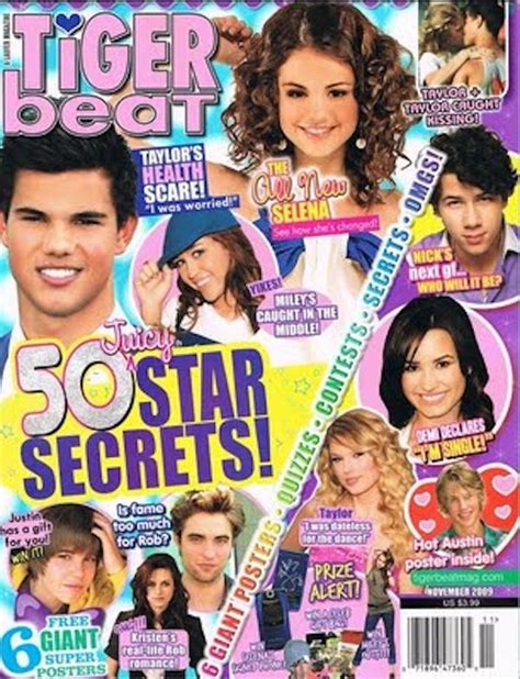 Tiger Beat Covers Through The Years Artofit