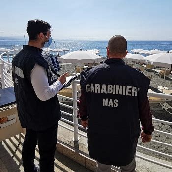 Vigilanza Sanitaria Carabinieri NAS Napoli Controlli A Campeggi E