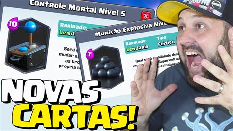 Novas Cartas Reveladas Na AtualizaÇÃo Do Clash Royale Bruno Clash Clash Royale Dicas