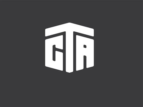 CTA letter logo design by Jayanta Kumar Roy on Dribbble