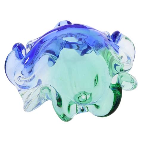 Murano Sommerso Centerpiece Bowl Unique Glass Vases Glass Of Venice