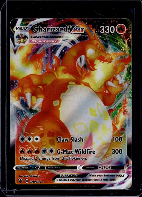 Pokemon TCG Charizard VMAX Values - MAVIN