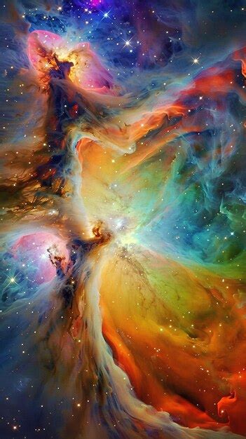 Orion Nebula Captures Stellar Birth | Premium AI-generated image