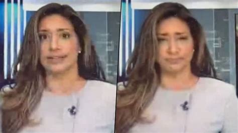 News Anchor Swallows Fly During Live Broadcast Hilarious Video Goes Viral