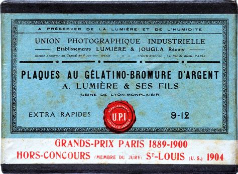 Union Photographique Industrielle Plaques Au Gélatino Bro Flickr