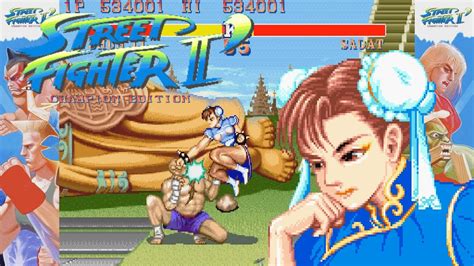 Chun Li Playthrough Street Fighter II Champion Edition ARCADE HD