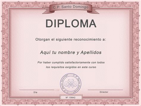 Diplomas Para Imprimir Plantillas Gratis Plantilla Psd Para Crear