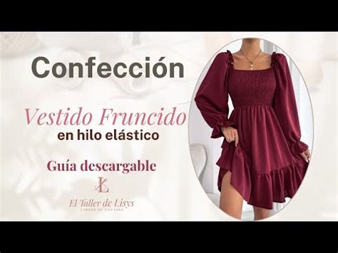 Como Confeccionar Vestido Con Hilo El Stico De Moda Aqu Te Lo Ense O