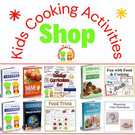 Kids Cooking Activities-Ideas, Recipes and Activities to Teach Kids ...