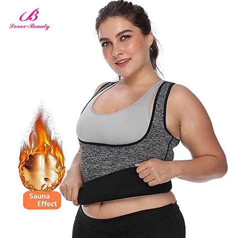 Lover Beauty Neoprene Shapers Sauna Sweat Neoprene Body Shaper Women Slimming Thermo Push Up