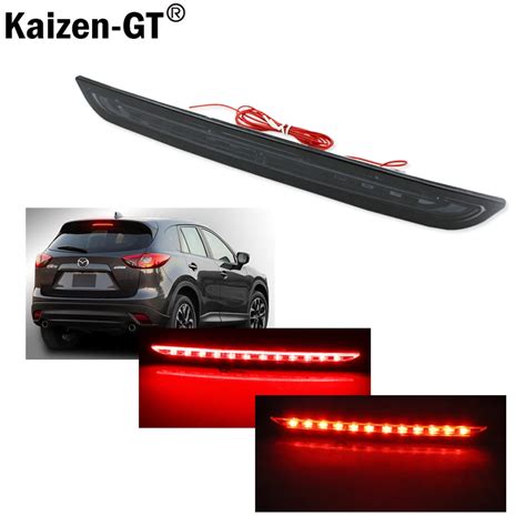 Jdm Smoked Lens Center Rear Roof High Mount Full Led 3rd Brake Light Kit For 2013 2016 Mazda Cx