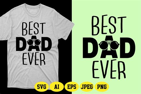 Best Dad Ever Fathers Day Svg Graphic By Fatimaakhter01936 · Creative Fabrica