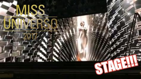 Miss Universe 2017 Escenario De La Final Stage Of The Final Of Miss