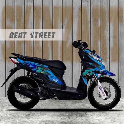 Konsep Modifikasi Beat Street Semi Trail Terkini Era Modifikasi