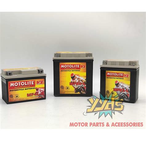 Motolite Maintenance Free Motorcycle Battery Mfb3 Lmf4l B Mfyb5l Shopee Philippines