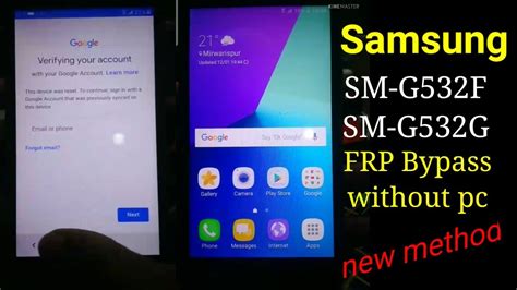 Samsung J2 Prime SM G532F SM G532G Frp Bypass Reset Google Account Lock