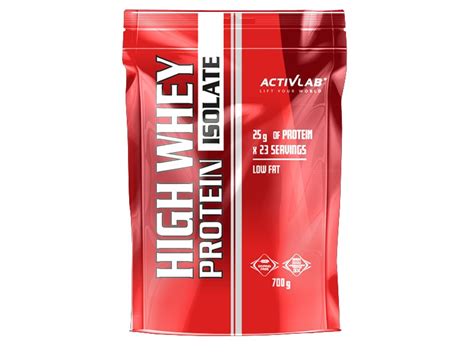 ActivLab Odżywka białkowa High Whey Protein Isolate wanilia 700 g