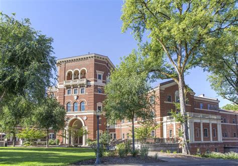 Weatherford Hall Entrance Stock Image Image Of Student 1372177