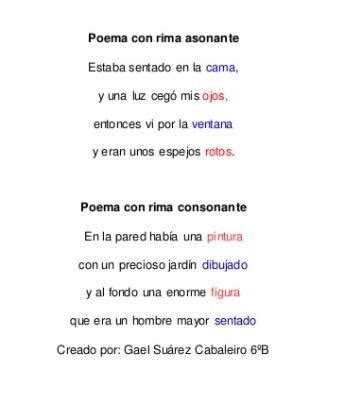 Se Repiten Vocales Entonces Es Asonante O Realiza La Actividad 7