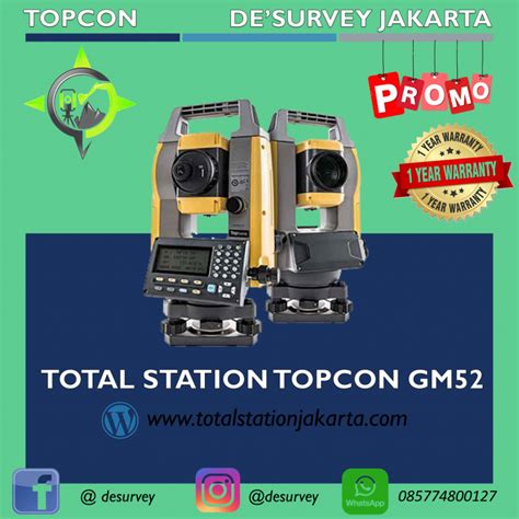 TOTAL STATION TOPCON GM 101 Sokkia Ruide Nikon Chc Gps Level