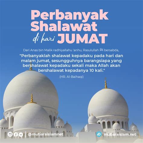 21 Kata Mutiara Islami Tentang Hari Jumat Nasehat Peringatan Motivasi