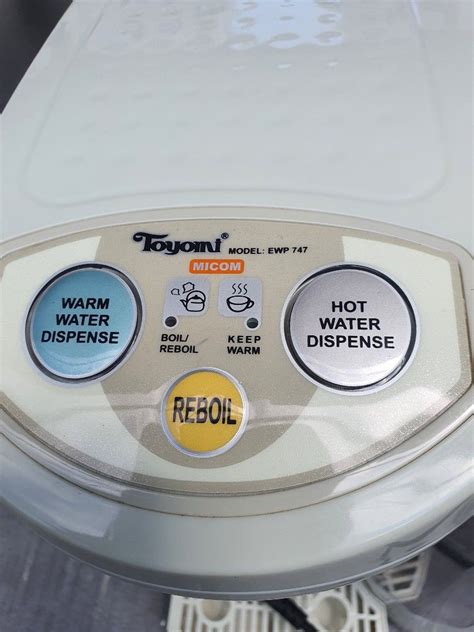 Toyomi Warm And Hot Water Dispenser Ewp Micom Model Tv Home