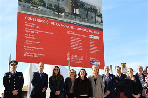 Bravo Anuncia Que Las Obras Del Nuevo Palacio De Justicia De Alzira