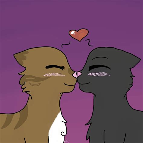 Leafpool X Crowfeather By Kenzie Frenzy On Deviantart