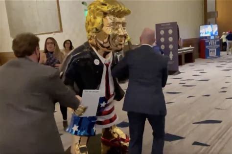 CPACs Golden Calf Trump Statue Is A Perfect Metaphor For The State