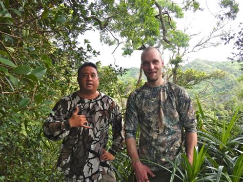 Hunt Hogs In Hawaii By Dog And Knife Bow Or Rifle