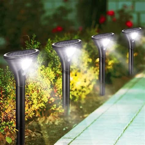 Litake Lampe Solaire Extérieure 4 Pack éclairage Solaire Jardin avec